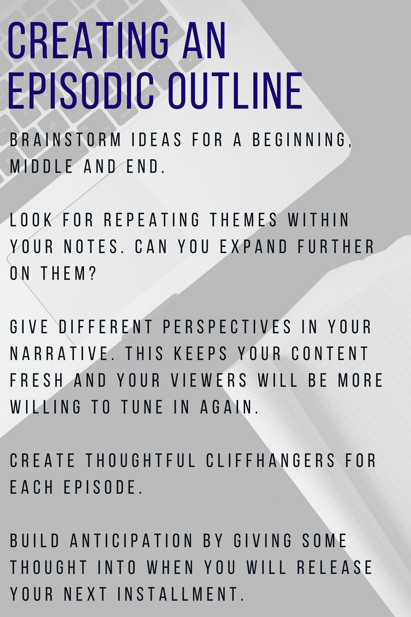 creating an episodic outline